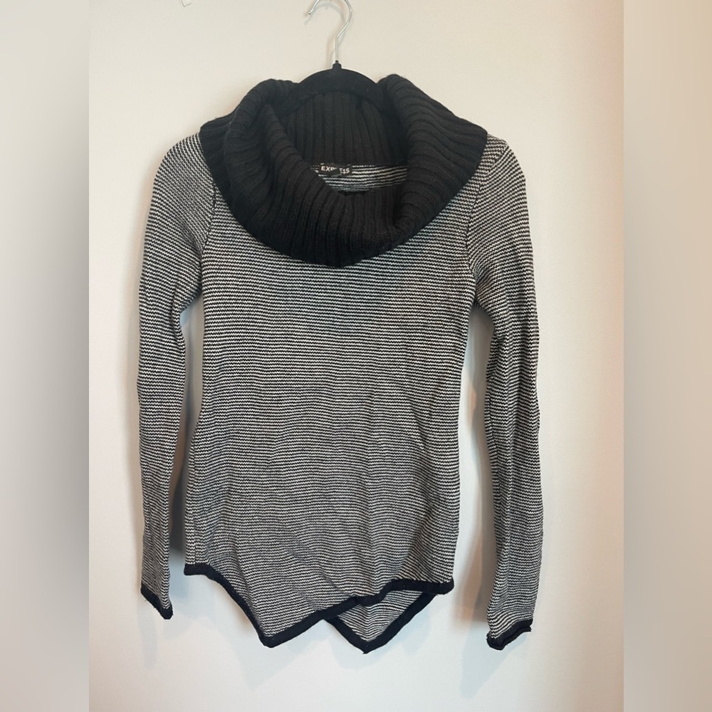 Express asymmetrical sweater
